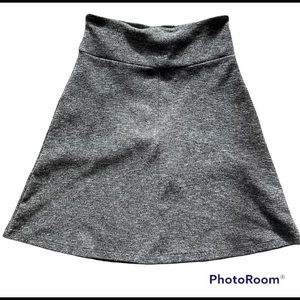Betabrand Work-It Skort Gray
